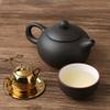 Tea Defusers Teapot-shaped Design Reusable with Extended Chain Hook