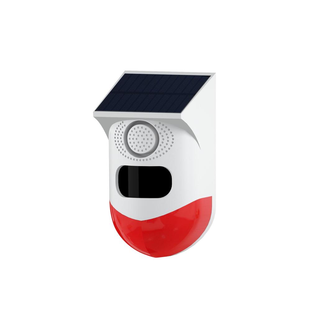 Solar Siren Animal Repeller: Sound & Light Wild Boar Alarm Device