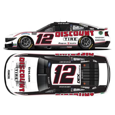 Kyosho Lionel Racing Discount Tire 2025 Chevrolet Camaro ZL1 Ryan Blaney Finished Model LR317412 1/64 #12