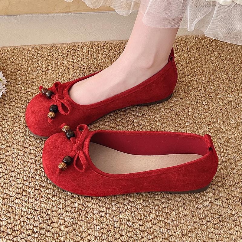 

Fashion Women Loafers Shoes Flats Bow Fashion Dress Sandals Shallow Designer Sport Shoes Woman 2025 Summer Casual Zapatillas De Mujer 35