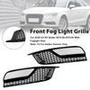 Gloss Black Front Fog Light Grill Covers 8V5807681A9B9 8V5807682A9B9 Fit A3 8V Sedan 2013-2016