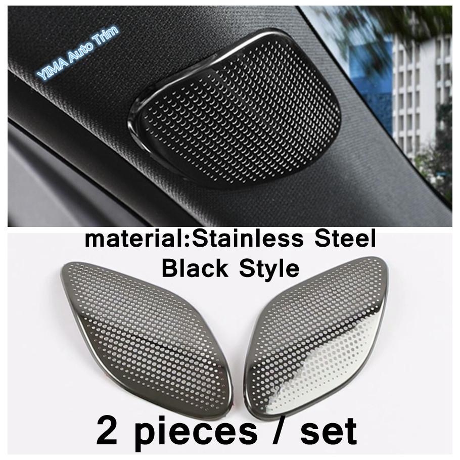 Interior Window A Pillar Post / Car Roof Stereo Loudspeaker Tweeter Cover Trim Accessories For Cadillac CT5 CT5-V  -