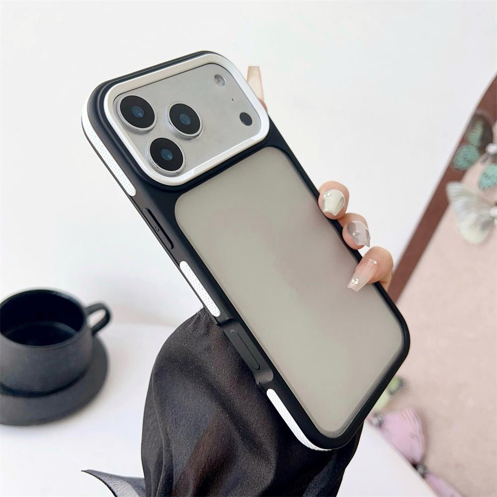 Neue Luxus Bicolor Matt Frosted Handyhülle Für iPhone 17 Pro Max Air 16 15 14 Plus 13 12 11 Transluzent Stoßfest Hartschalen-Cover