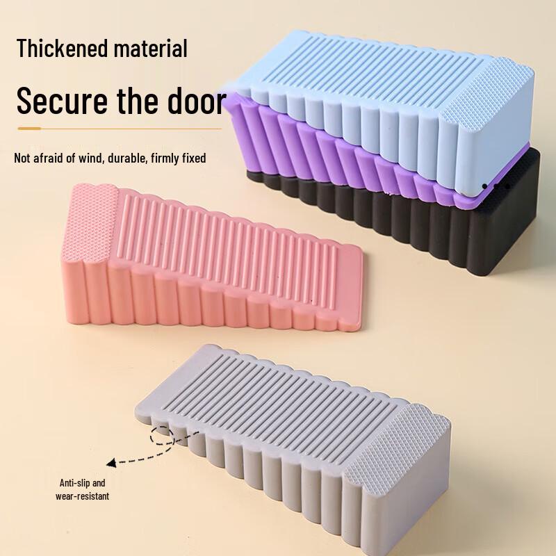 Household Rubber Door Stopper (5-Pack)