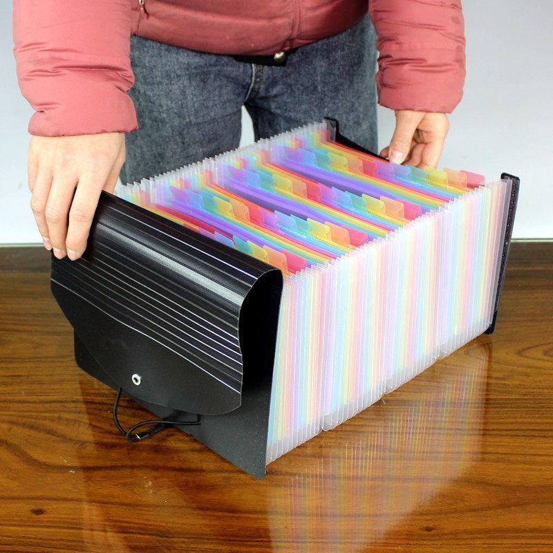 A5 Folder Document Invoice Storage Box Receipt Bill Cheque Consumption Note Delivery Note Voucher List Classification Storage
