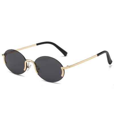 Small Frame Sunglasses Female Oval Frame Hipster Driving Hip Hop Sunglasses Glasses