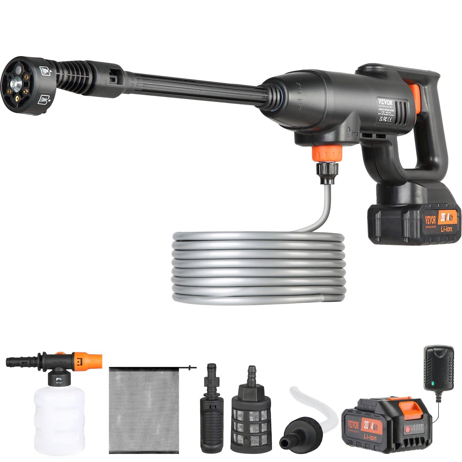 VEVOR Cordless Pressure Washer, 580-PSI 1