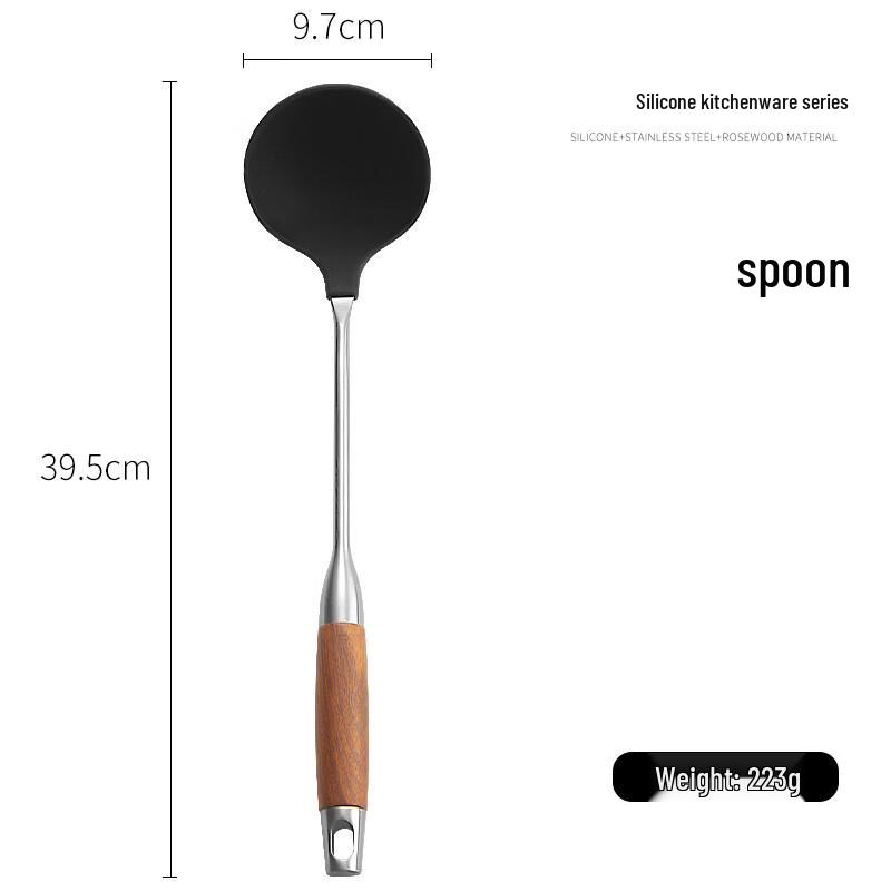 

ZISIZ Stainless Steel Silicone Kitchen Utensil Collection