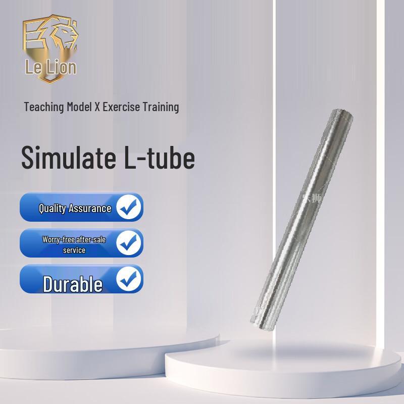 Simulated L-Tube Trumpet Training Prop
