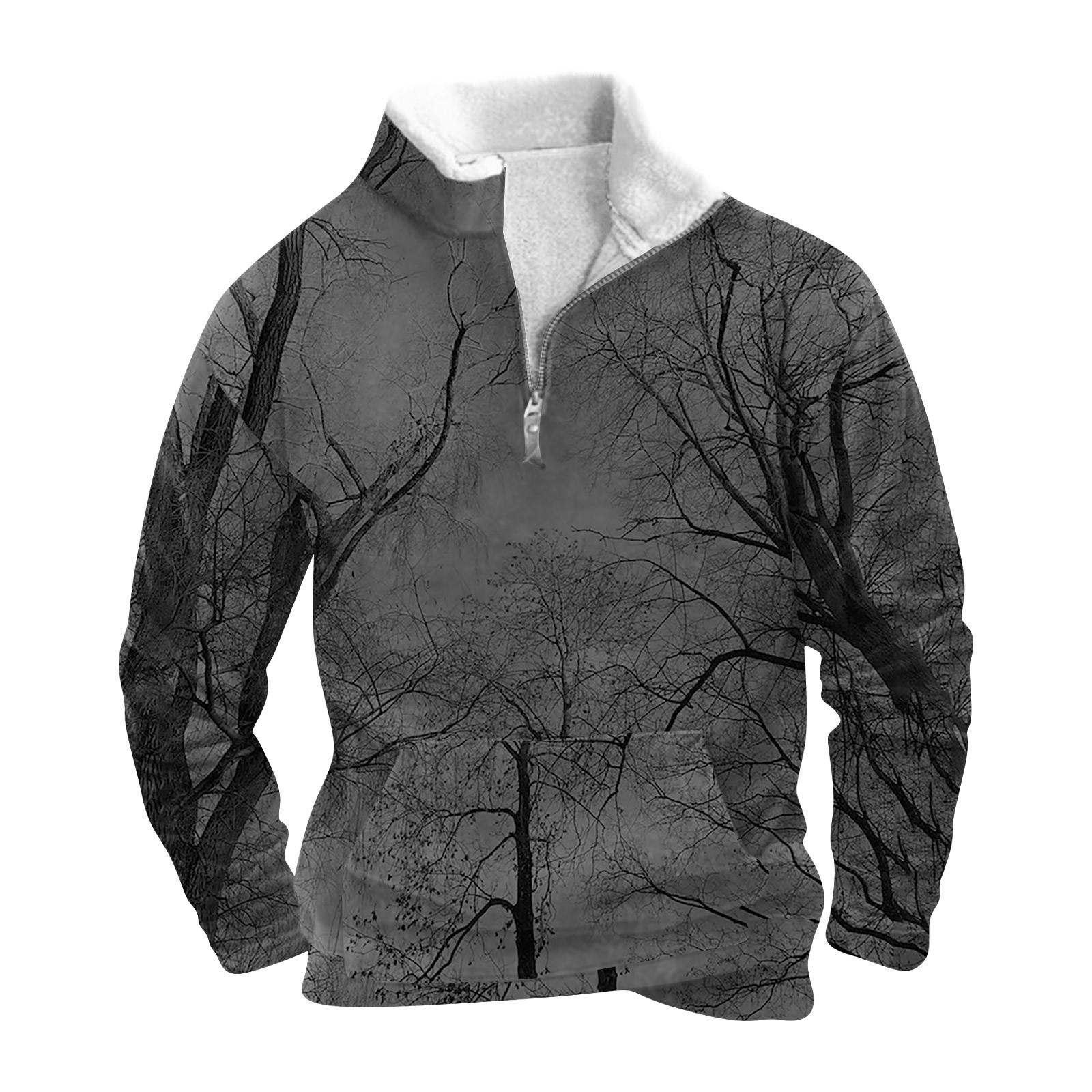 

Весенне-осенняя мужская толстовка с воротником-стойкой на открытом воздухе, повседневные свитера, топы XXXXXL