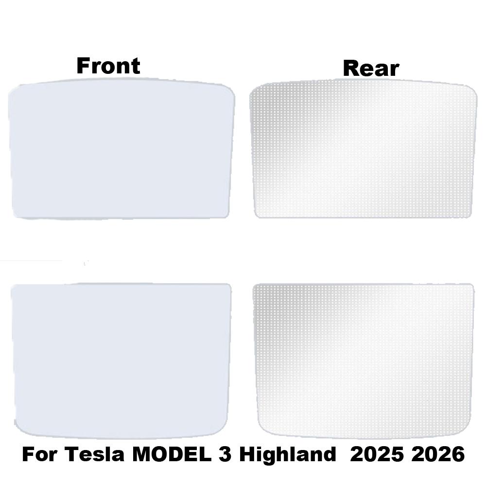 Dla Tesli Model 3 Y Juniper 2026 2026 Samochód Tkanina Lodowa Klamra Osłona Przeciwsłoneczna Dach Panoramiczny Osłona Przeciwsłoneczna Przód Tył Dach Panoramiczny Dach Szklany Akcesoria