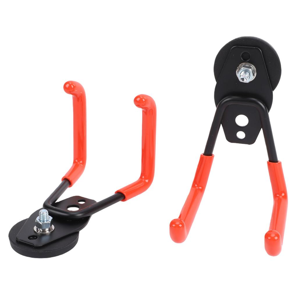 2 Pcs Open Hooks Slip Resistance Heavy Duty Large Magnet Garage Hooks with PVC Coating