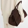 Handbag Large Capacity Suede Tote Bag Women's Vintage Commuter Handbag