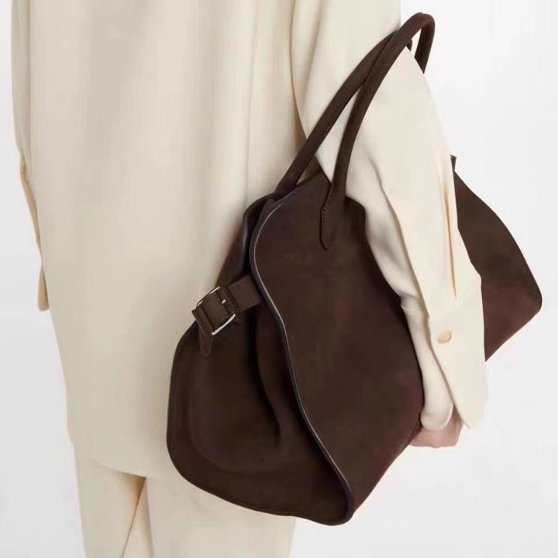 Handbag Large Capacity Suede Tote Bag Women's Vintage Commuter Handbag