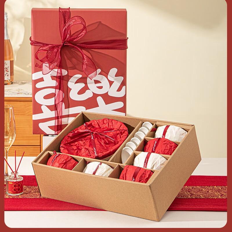 

Festive Ceramic Tableware Set 6 Bowls, 6 Spoons, 2 Plates