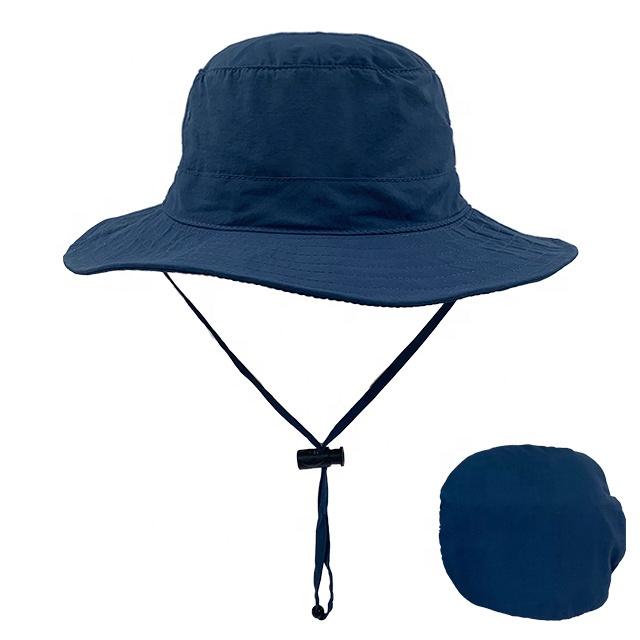 Hochwertige Outdoor-Sonnenschutz-Atmungsaktive Einfache Wanderhüte Jagd-Reisekappe Angelkappe Mit Kordel