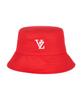 Bajal 3D Monogram Color Bucket Hat Red