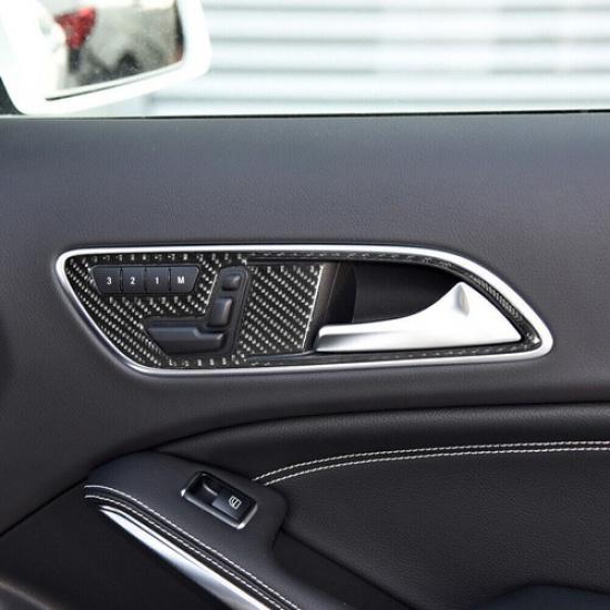 5X Front Door Handle Trim Cover For Mercedes Benz CLA 2014-2018/GLA 2015-2018