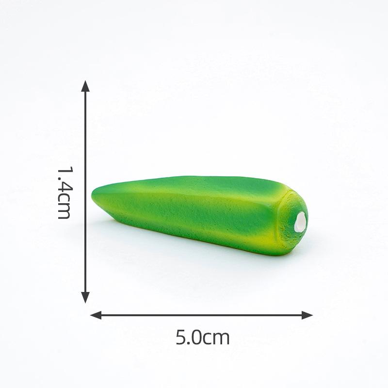 5/10Pcs Simulation Vegetable Small Decorate DIY Photography Landscape Toys Peppers Corn Broccoli Onion Small Vegetable Ornaments
