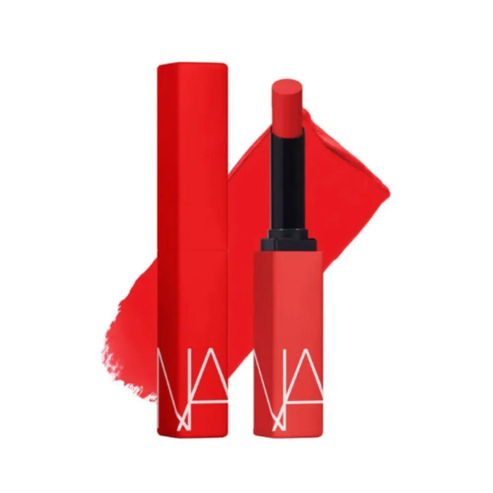 NARS Hot Coral Lipstick Power Matte Color Feel My Fire