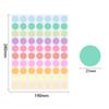 19mm Round Waterproof Self-Adhesive Color Dot Labels for Identification and Classification