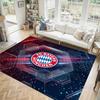 Design Bayernu Mnichov Křišťálový sametový koberec Útulný Ne?Protiskluzová tištěná předložka do ložnice, obývacího pokoje, předsíně