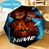 Custom Name Umbrella Chucky and Tiffany Umbrella 8-Frame for Travel, Camping, Casual Lightweight Portable, Essential for Family Gifts