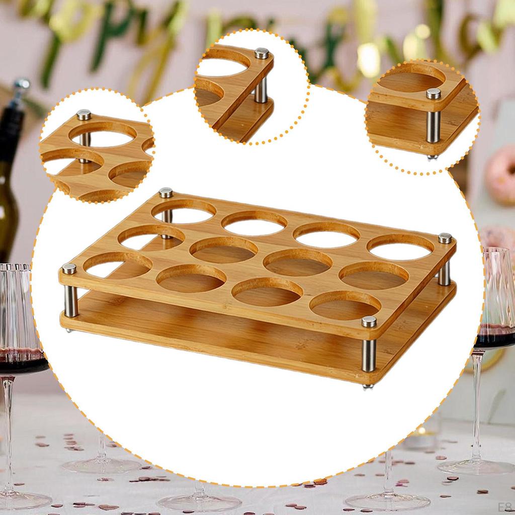 Cup Holder, Wine And Beverage Drink Glass Organizer