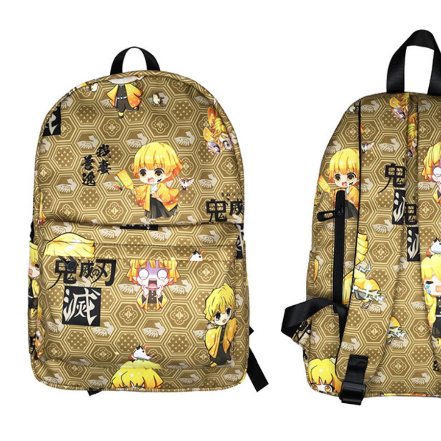 Japan cartoon comics Demon Slayer Fashionable and Unique Travel Backpack Student Shoulder Bag 0002 CLE