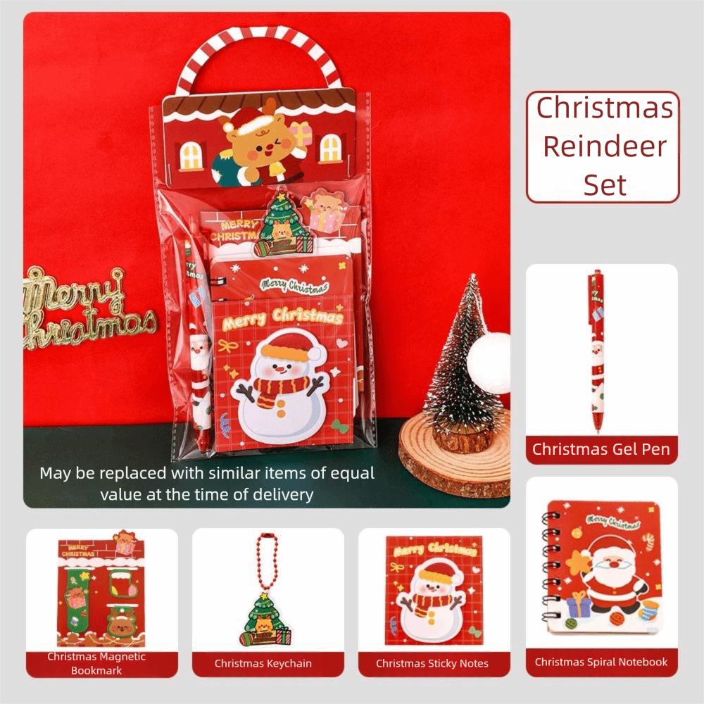 Christmas Theme Study Items Christmas Stationery Set Christmas Coil Notebook  Christmas Gifts