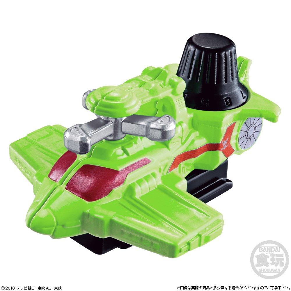 Kaitou Sentai Lupinranger VS Keisatsu Sentai Patranger SG VS Vehicle Lite 2 Конфеты Sweets Sentai Lupinranger VS Keisatsu Sentai (10 кусочков)