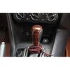 For Mazda 6 Atenza 2016-2017 Brown Wood Grain Center Console Gear Shift Knob 1PC