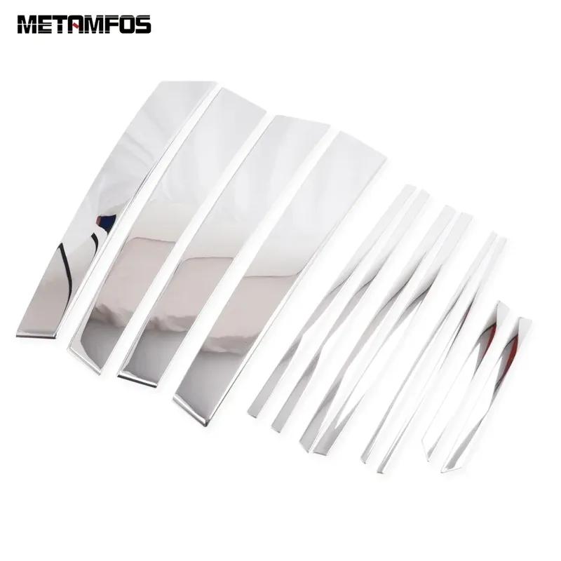 Window Sill Frame Center B C Pillar Posts Cover Trim For Toyota Corolla Cross -2025 2026 Stainless Accessories Car Styling