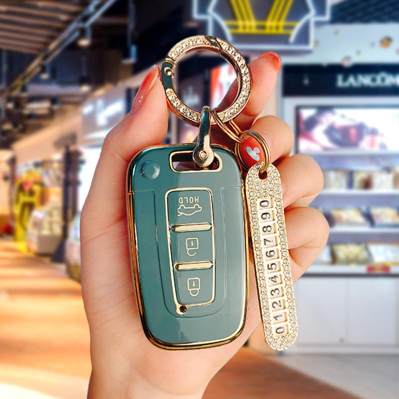 Hyundai Ix35, Sonata 8, Elantra & Kia Sportage, K5/K3/K2 Key Case - Car Remote Shell Cover