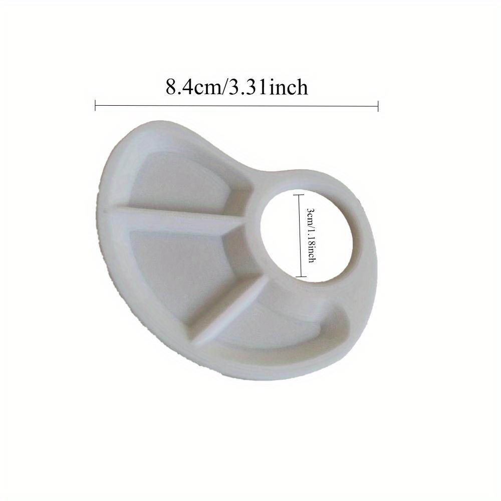 1er-Pack Langlebige Kunststoff-Daumenpalette - Kratzfeste Glatte Oberfläche, Ergonomisches Design für Künstler