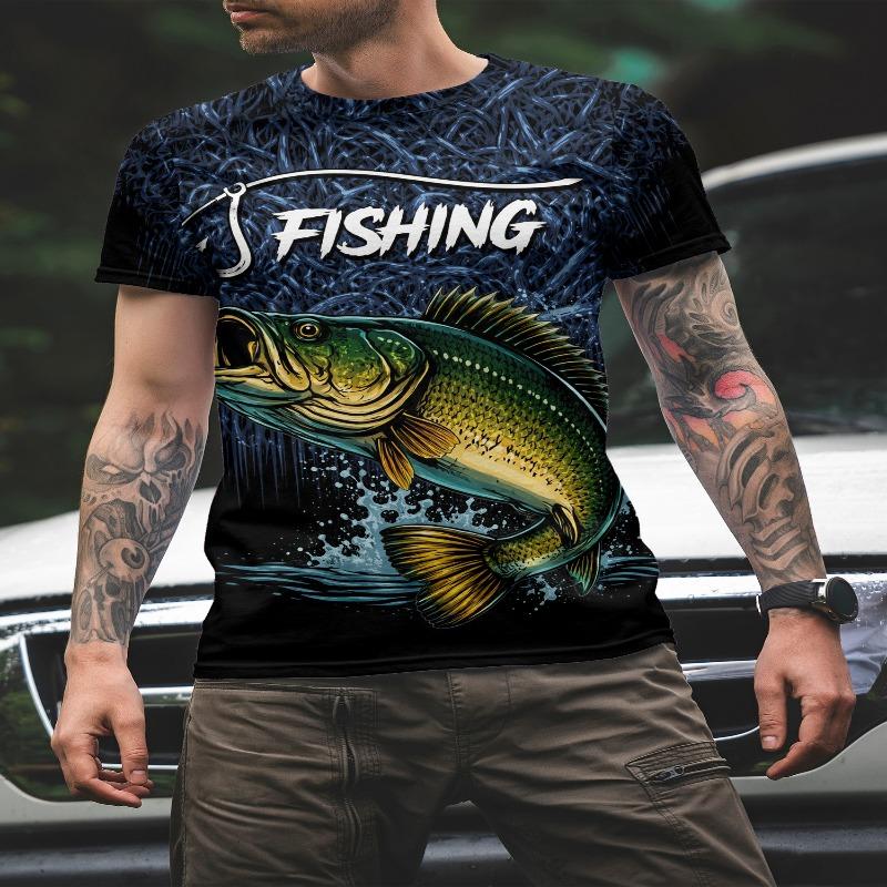 חולצת טריקו זאב 2025 לגברים הדפס חיות שרוול קצר עליון 3D קז'ואל רחוב חולצת טריקו לגברים גזרה רחבה חולצת טריקו גברים בגדי וינטג'