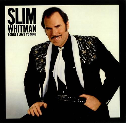 

LP Record SLIM WHITMAN - Songs I Love To Sing LBG30322 Liberty 1980 UK Folk Used