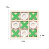 Tic TAC Toe Board Game Brain Teaser Puzzles Entertainment Interactive for Boys Girls Coffee Table