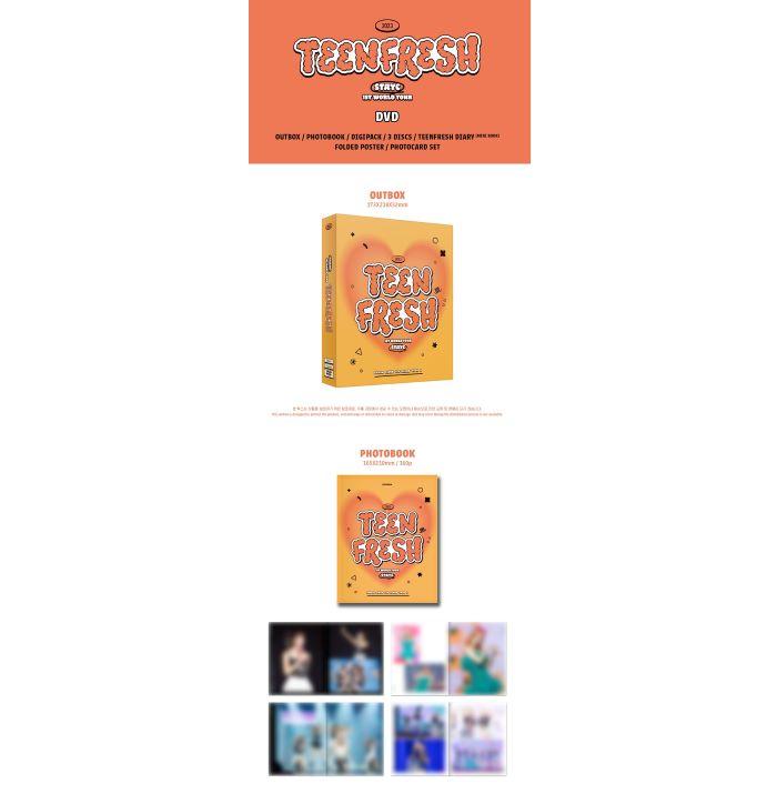 STAYC - 1st WORLD TOUR [TEENFRESH] DVD&QR