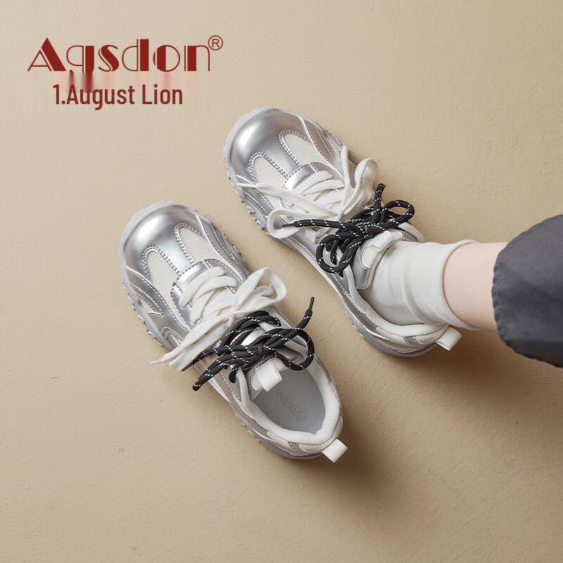 Agsdon Women s Retro Mesh Breathable German Training Sneakers 37
