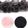 4Yards*28CM Packaging Lace Paper Flower Wrapping Mesh Yarn Bouquet Roll Wave Yarn Pearl Edge Mesh Handmade Crafts Florist