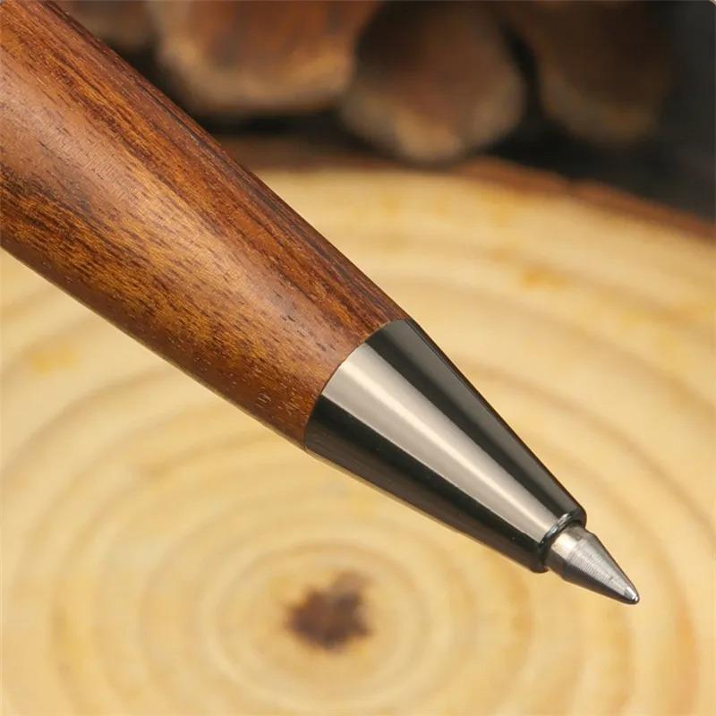 Luxury quality Wooden Metal Ballpoint Pen  Medium Nib  Use Business office School office stationery