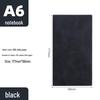 A5 Sheepskin Leather Notebook - Retro Soft Business Diary Planner with Custom Logo