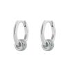 Elegant S925 Silver Turquoise Butterfly Studs & Four-Leaf Clover Earrings for Women