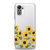 sunflower Lavender Flower Clear Phone Case For Xiaomi Redmi Note 12 10C 10 11 9 8 Pro Plus 9S 7 8T 9T 9A 8A 9C K50 K40 Cover