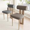Egyptian Velvet Chair Covers Cylinder Backrest Hippo Chairs Seat Protector Dust Slipcover For Home Dining Room Decor