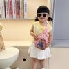 Capybara Cute Cartoon Children Shoulder Bag Durable Polyester Lining Activities