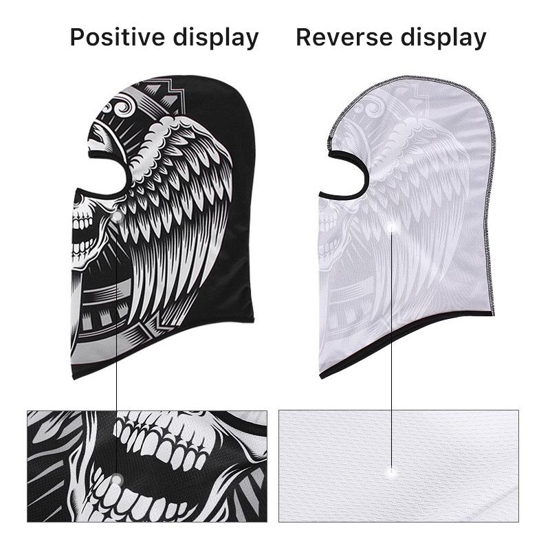 Skull Balaclava Full Face Cover Bandana for Outdoor Cycling Face Mask Gaiter Λαιμός Αξεσουάρ μοτοσυκλέτας