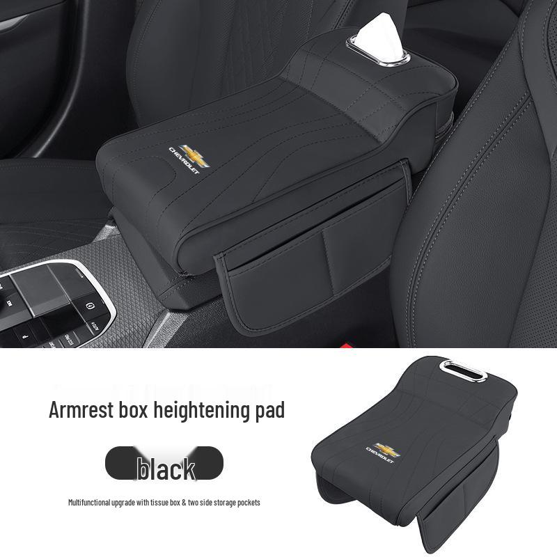 Height-Adjustable Tissue Storage Armrest for Chevrolet Cruze, Cavalier, and Malibu