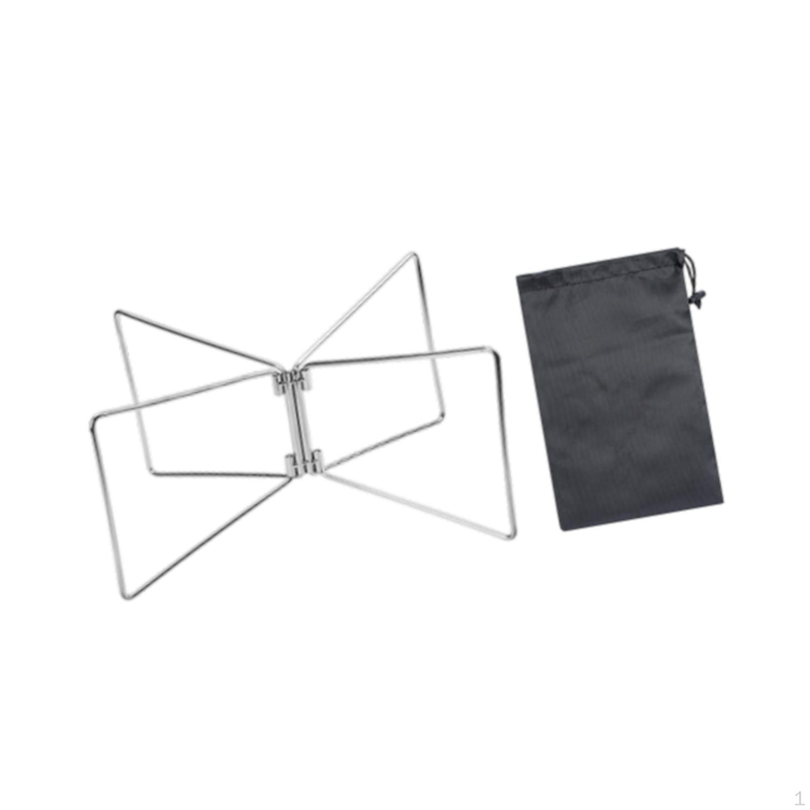 

Кемпинг складной охладитель подставка держатель для льда для рыболовного багажа стальной материал Silvery